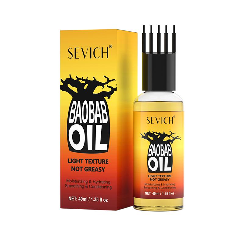 

Масло для волос Баобаб Эссенция для роста волос Масло против выпадения волос Предотвращение облысения Лечение Быстрое питание кожи головы Уход за волосами