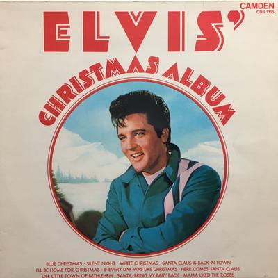 LP deska ELVIS PRESLEY Elvis Christmas Album CDS1155 RCA Camden Cam 1975 UK Rock Použitá