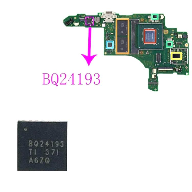 2xBQ24193 Battery Management Charging IC Chip for Switch Console Repair