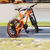 Racing Metal Mini Bicycle 1:8 Scale Zinc Zinc Alloy Bicycle Toy Kids Toy Bicycle Model  Collection