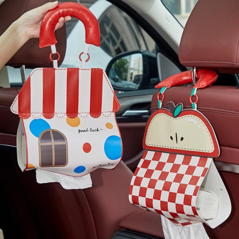 Hanging Tissue Holder Tissue Bag Living Room Bag Student Dorm Hanging Tissue Holder Storage Pouch