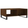  Coffee Table, Brown Oak, 90x60x35cm, Wood-based Material
