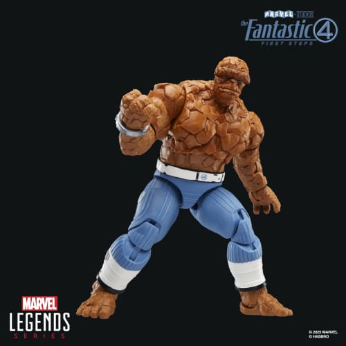 Hasbro Marvel Legends Series Marvel The Thing "Fantastic Four: The First Step" Ben Grimm Movie Collectible 15cm Action Figure Toy G0802 Authentic