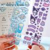 Kuromi Kawaii Waterproof Decorative Tape Stickers for Journals
