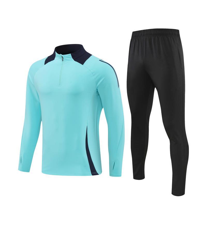 Unisex Long-Sleeve Football and Fitness Training Suit for Adults