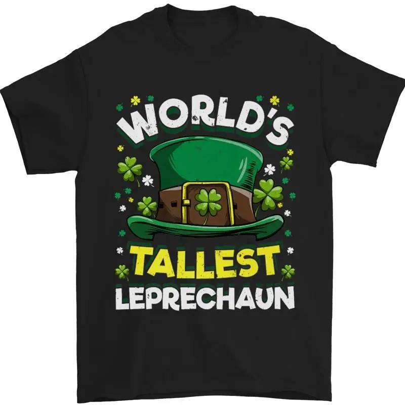 Worlds Tallest St Patrick Day Graphic TShirt Soft Cotton Tee for Unisex S