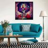 New Arrival 5D DIY Full Circle Diamond Painting "Skeleton Woman" Embroidery Cross Stitch Home Decor Gift