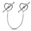1 Pair Adjustable Metal Stimulator Role Play Breast Spring Clamps Bondage Nipple Clamps Adult Games Couple Restraint Accessories