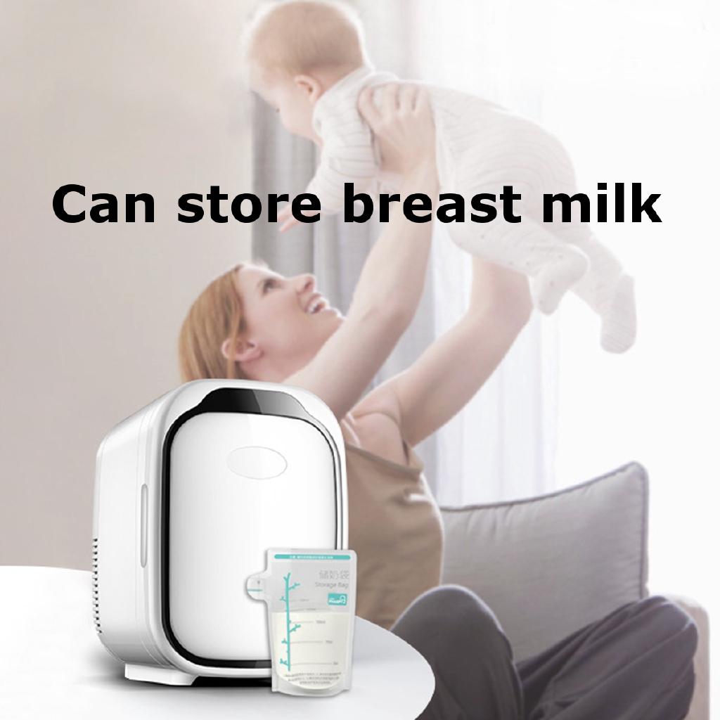 6L морозильник с подогревом автомобильный холодильник AC 110 В 220 В компрессор — фото 6