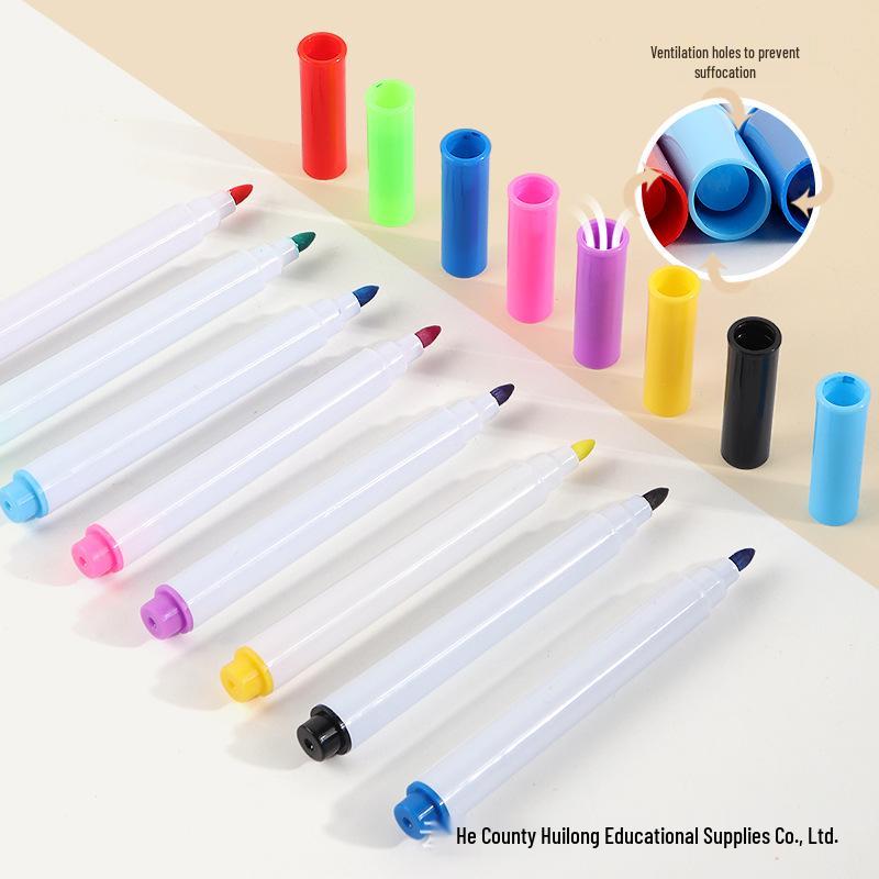 Erasable Colored Mini Whiteboard Markers for Kids - Creative and Fun Water-Based Drawing Tools