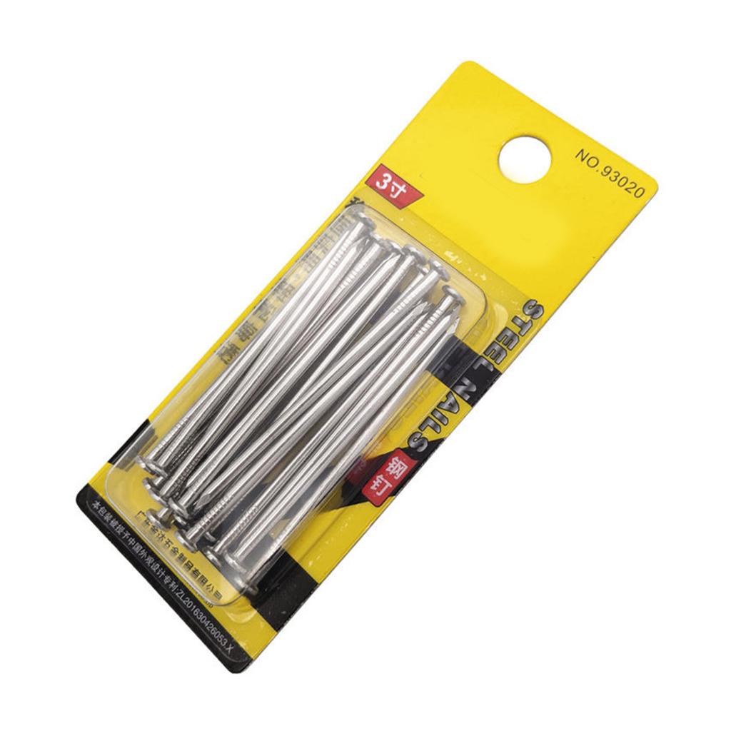 Furniture Assembly Nails Steel Nails Set for Picture Hanging and Woodworking Suitable for Drywall and Pine In 2 Sizes