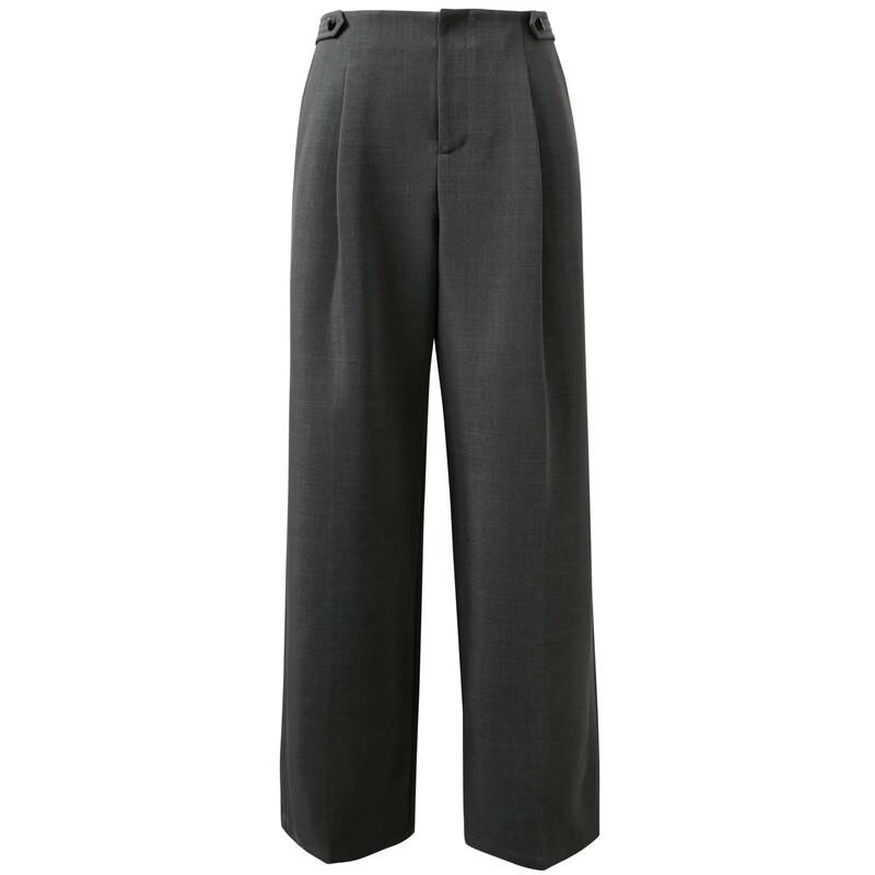 Sancai Petite High-Waist Commuter Suit Pants