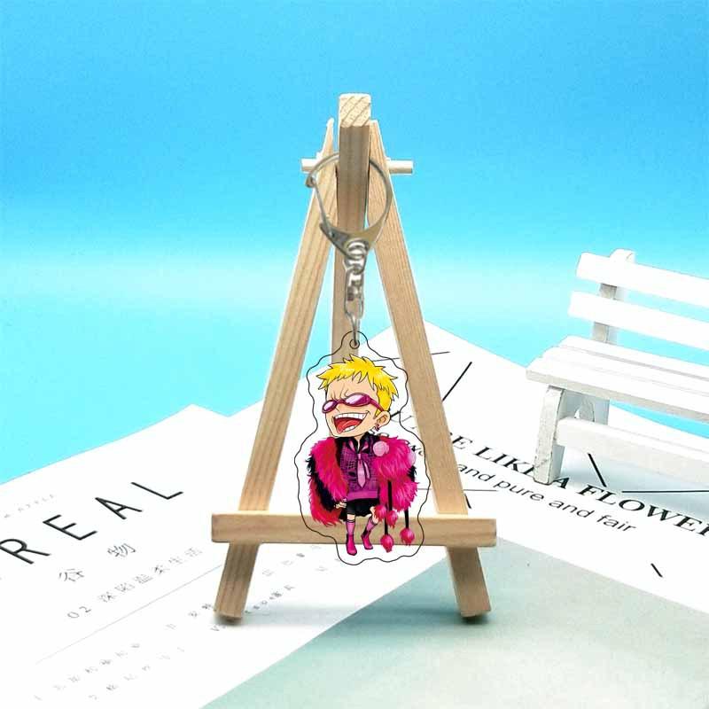 One Piece Luffy, Chopper, Law, Zoro, Ace, Sanji, Sabo Acrylic Keychain