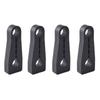 Car Door Lock Buffer Damping Shock Absorbers Damping Protector Seal Pad Deadener Quiet Cushion