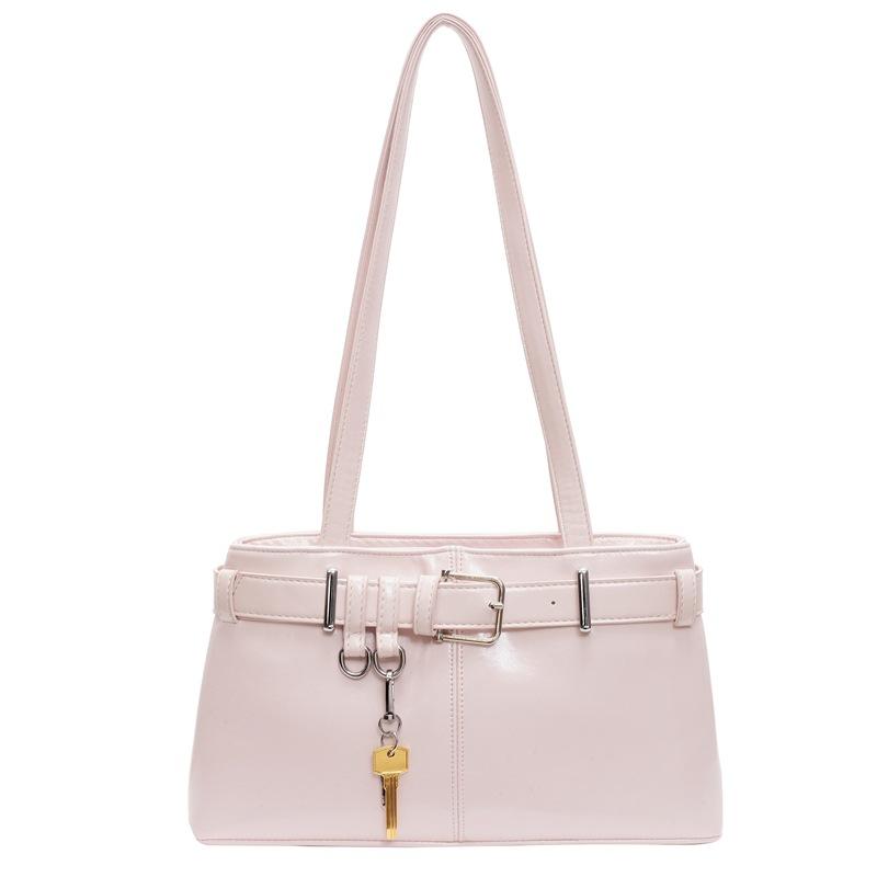 Retro Niche Locomotive Bag Women's New Trend Fashion Armpit Bag Large Capacity Portable Commuter Bag