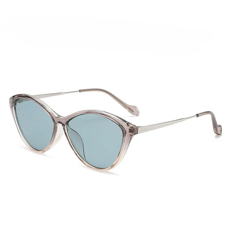 2026 New Fashionable Personalized HD Women's Sunglasses Retro Neutral UV400 Premium Multi Color Lens Sunscreen Glasses