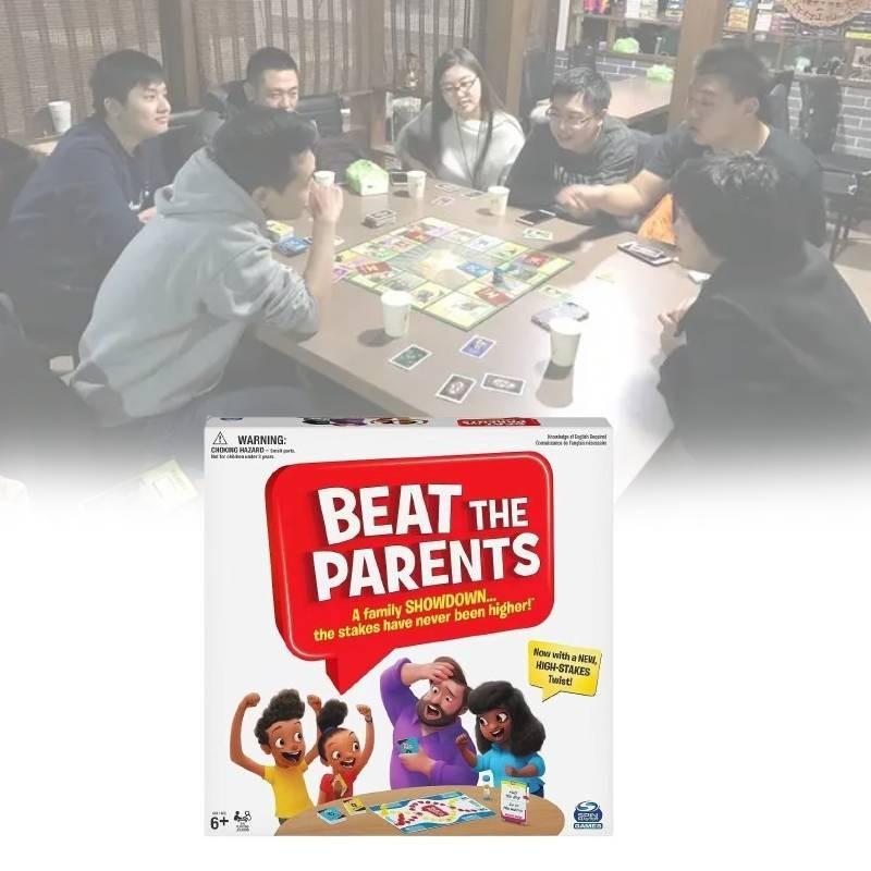 Fesselndes Spin Master Brettspiel Schlage deine Eltern Nur ein lustiges Kartenspiel-Erlebnis