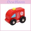Wooden Emergency Vehicle Toy For Toddlers With Sliding Function For Early Learning And Parentchild Interaction