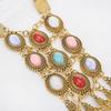 Bohemian Multi-Layered Tassel Necklace with Pearl Pendant for Women