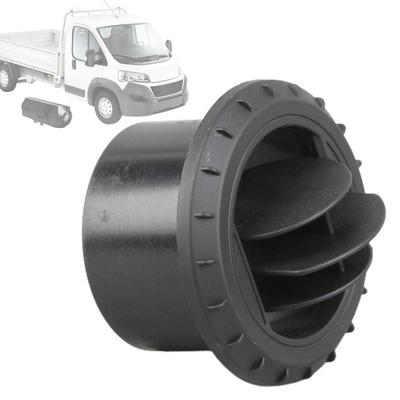60mm 75mm Vetrací otvor Mriežka Okrúhly Vetrací otvor Teplovzdušný Ventilačný otvor Deflektor Výstup Otočný Čierny Autodiely pre Auto Autobus Karavan Štvorkolku