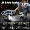 Three Light Source USB Rechargeable Headlamp Multi Angle Multi Angle Work Light  For Adults