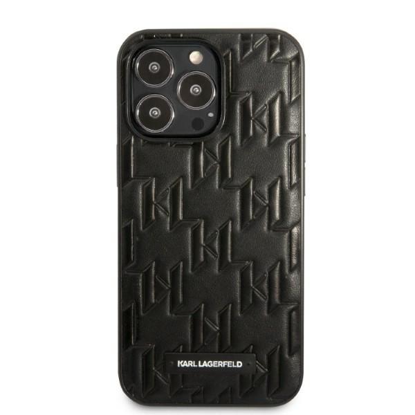 Etui Do iPhone 13 Pro Max Karl Lagerfeld Monogram Czarny
