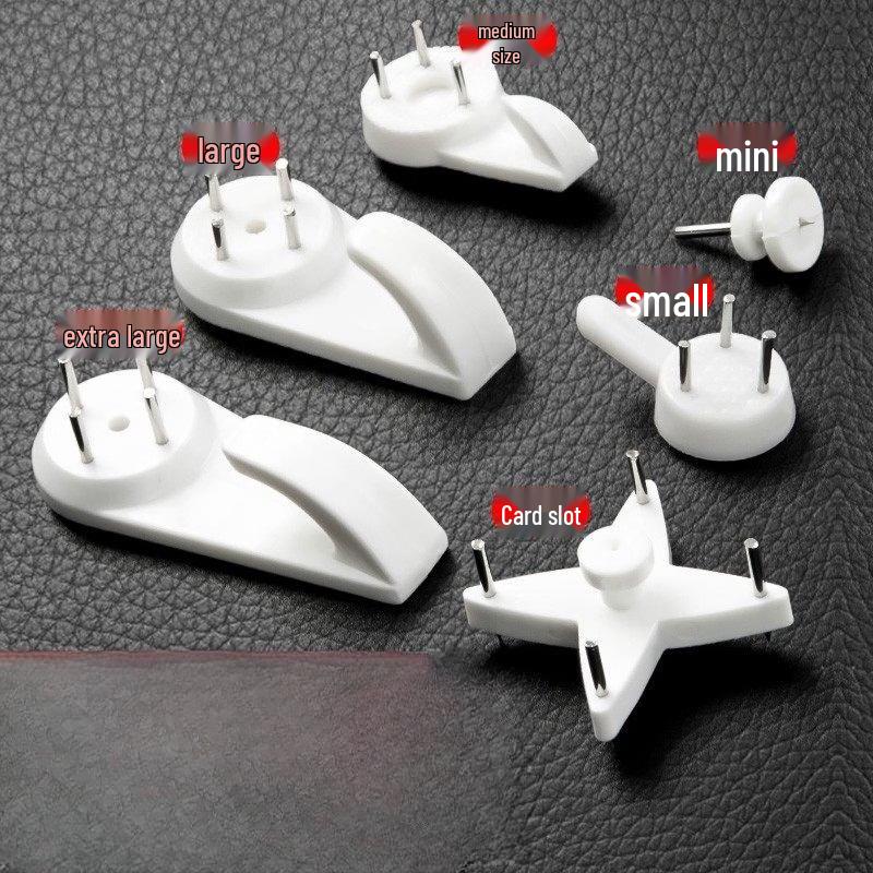 Medium 10-Pack Trace-Free Wall Hooks