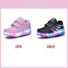 Timeless Design Led Shoes With Wheels Mesh Roller Skate Luminous Men Women Sneakers