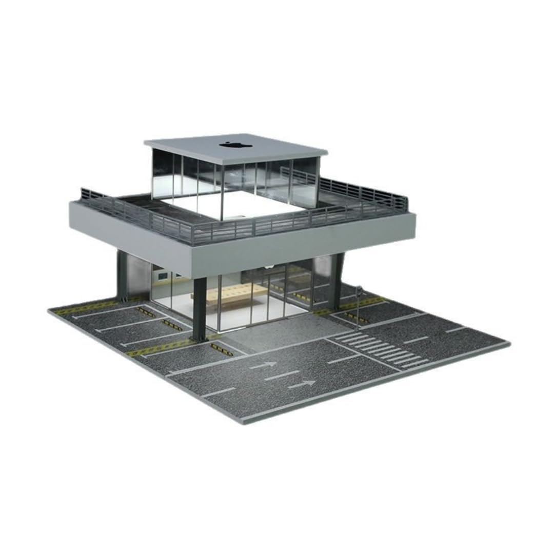 

1/64 Scale Model Mobile Shop MO936208 Moreart Parking Lot Pit Garage Diorama Diecast Car [Parallel Import]