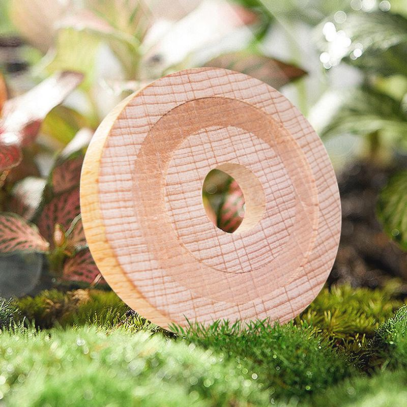 1/2/5Pcs Car Air Freshener Replacement Beech Wood Chips Tablet Car Fragrance Perfume Refill Natural Beech For Essential Oils