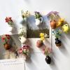 Mini Ceramic Vase Refrigerator Sticker Creative 3D Stereo Home Decoration Magnet