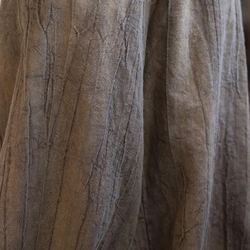 Pantaloni cargo largi, eleganti, din bumbac, de in, Pantaloni de yoga vintage, cu talie elastică, largi, ocazional, cu picior lung și lat, haine supradimensionate