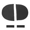 Shoulder Pads Soft Sponge Comfortable Anti Slip Reusable Thicken Shoulder Pads for Clothing Black