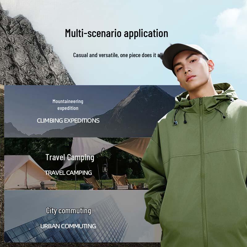 Jeanswest 2026 Trendy Hooded Windproof Jacket