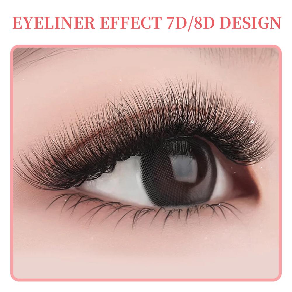 W Shape 8D Eyelash Extension New 8DW Shape lashes Premade fans Volume Salon Beauty Natural Soft False Eyelashes for Makeup