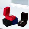 Watch Box Fashion Velvet Round Corner Smartwatch Clock Storage Case Jewelry Accessories Business Packaging Boxes