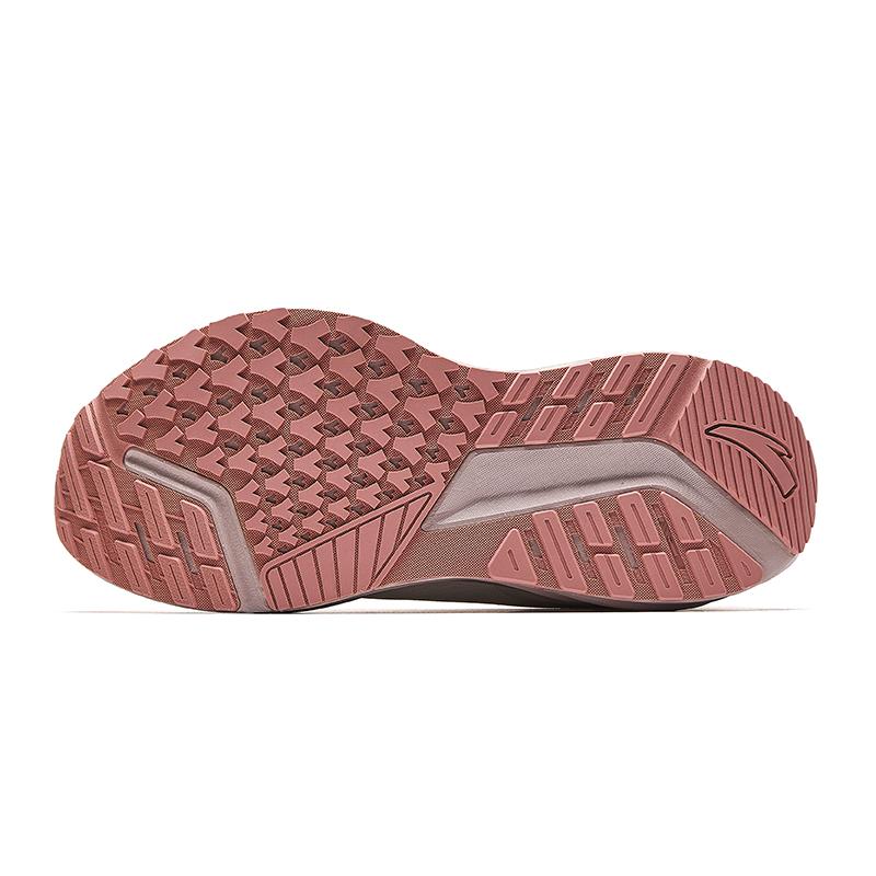 ANTA Women Professional Cushioned Running Shoes Off White Pink 122545545-3