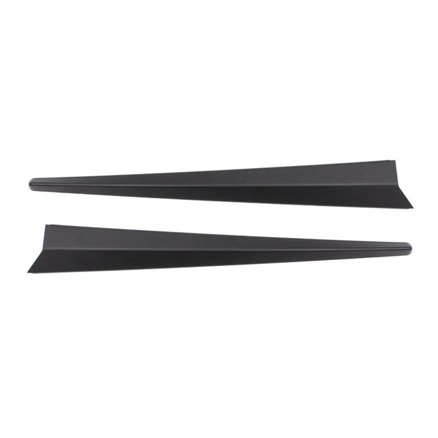 Rear Door/Tail Moldings Kit In Matte Black ABS Plastic for Ford Ranger 2012-2019