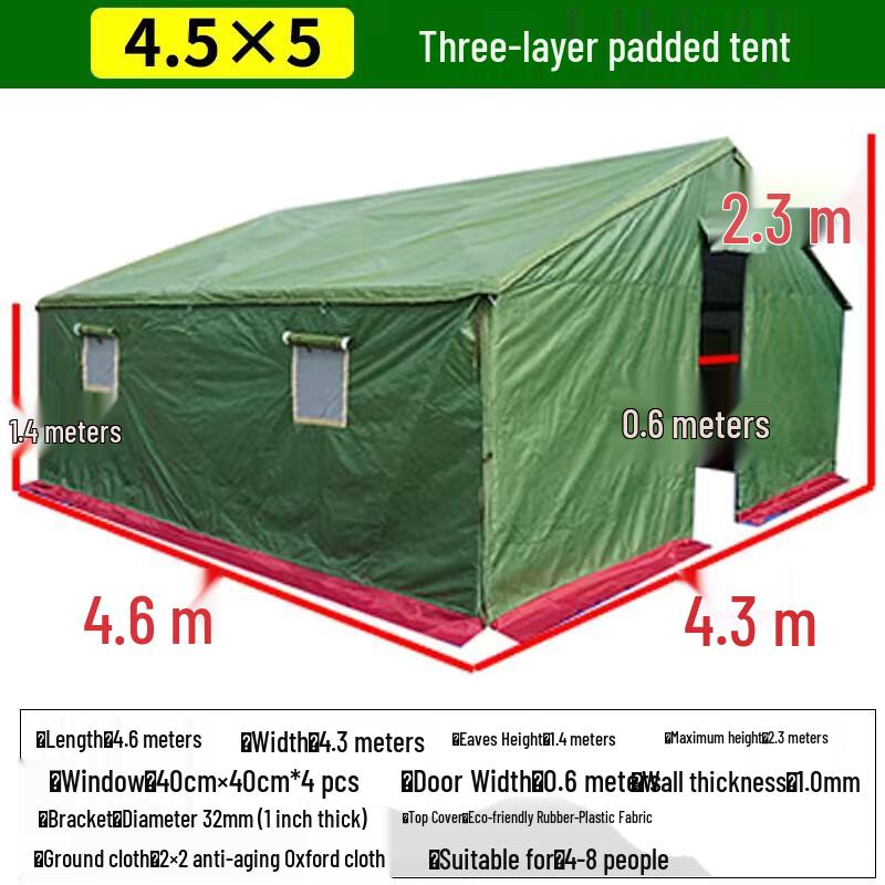 All-Season Durable Outdoor Cotton Tent