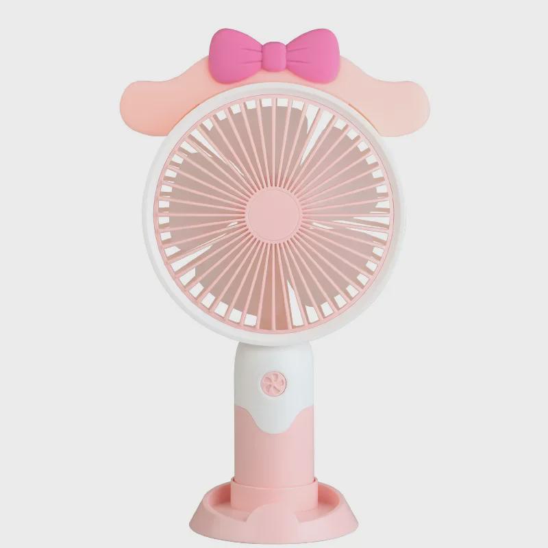 Ventilator portabil USB cu desene animate - Mini ventilator electric de birou pentru uz exterior