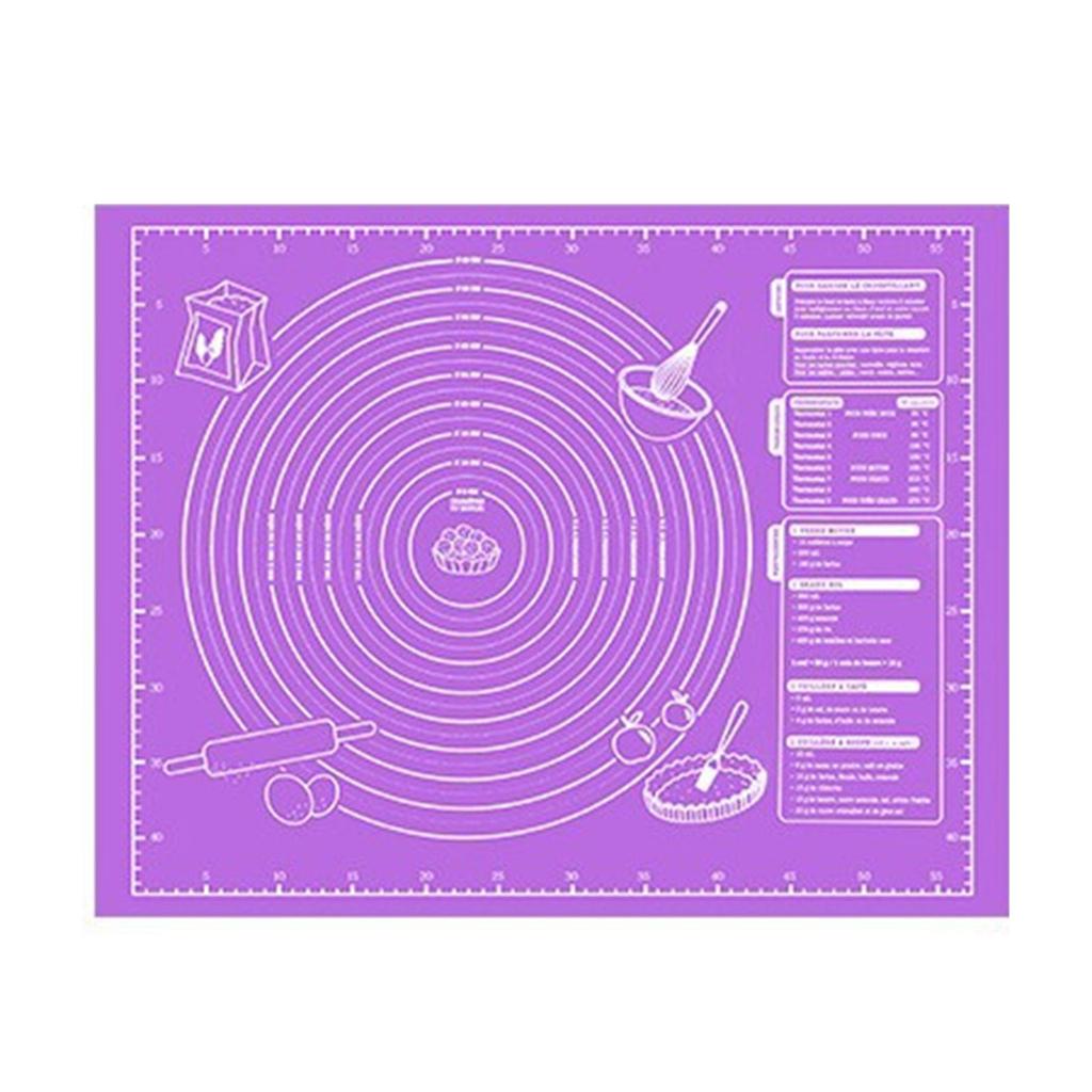 Silikonová podložka na pečení Silikonová podložka na těsto Protiskluzová tepelně odolná kuchyňská podložka Silikonová textura na vaření a pečení