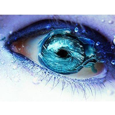 Temporada de pintura de diamante 5D Mosaico de diamantes Kit de olhos Bordado de diamante Decoração para casa