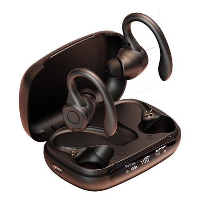 Nowy bezprzewodowy zestaw słuchawkowy Bluetooth Y7 z zawieszką na ucho i wyświetlaczem cyfrowym - model Sports Running TWS