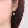 One-point crystal earrings C8Eb039