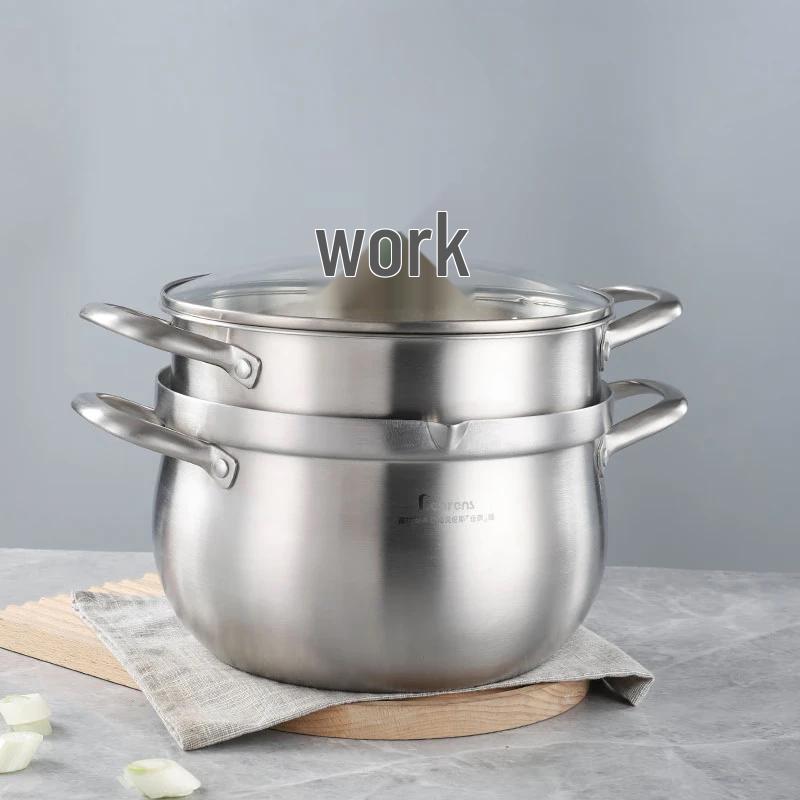 Berens 304 Stainless Steel Multi-Function Pot with Steamer