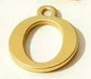 DIY Jewelry Accessories: 26 Alphabet Titanium Steel Pendants for Bracelets, Necklaces, Handmade Charms