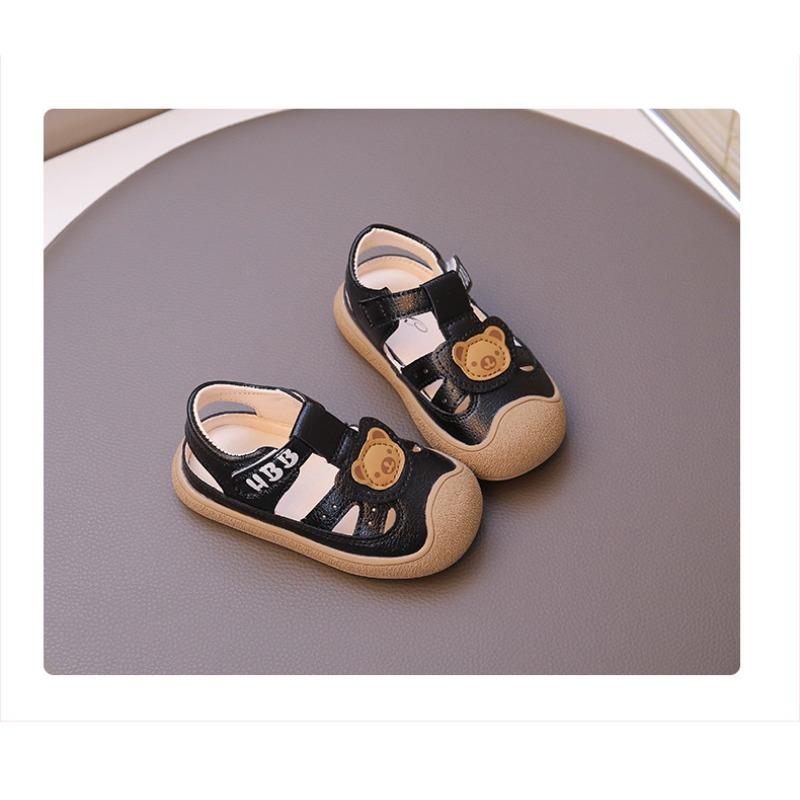Baotou anti-kick baby sandals summer new soft-soled non-slip baby toddler shoes Korean version of boys beach shoes