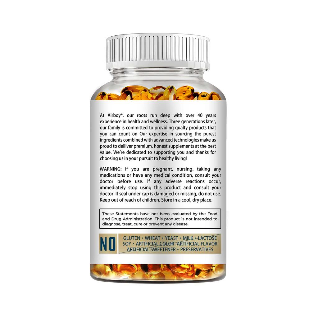 Premium Berberine, 1000 Mg, Supports Cardiovascular Health and Overall Well-Being, 120 Capsules