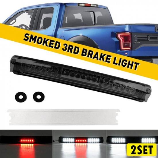 30LEDs Brake Third Stop Light Tail For 1997-2004 F-150 Ford F150 Black 3RD Lamps