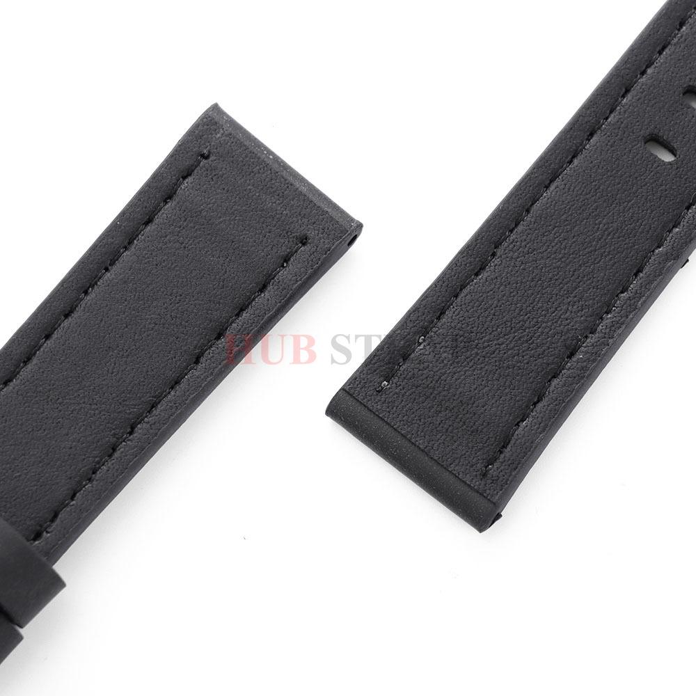 20mm 22mm Vintage Cowhide Watchband for Omega Strap for Seiko PU Belt Wristband Waterproof Sport Men's Bracelet for Smartwatch
